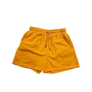 VALABASAS URBAN NYLON SHORTS YELLOW- Sz Large